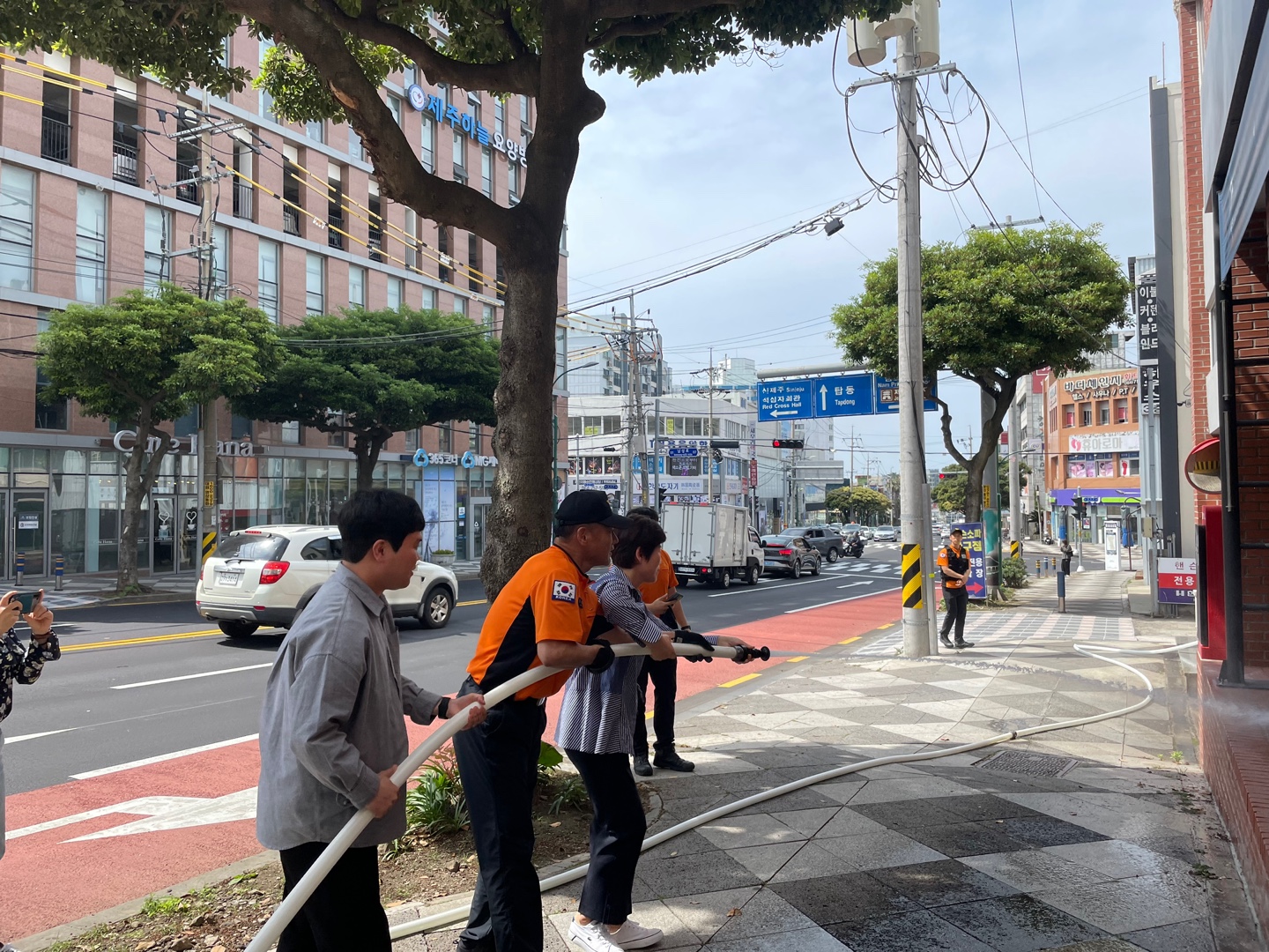 제주평생교육장학진흥원 합동 소방훈련 및 교육  #4